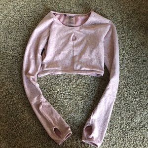 Gymshark - Long Sleeve La Fleur Crop Shirt